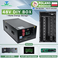 Boîtier vide pour kit batterie DIY JK V19 BMS 48V pour entrepôt en Pologne, compatible cellules LiFePO4 280Ah 314Ah 330Ah, pour stockage d'énergie domestique