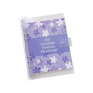 Couverture robuste en PVC feuilles rigides de haute qualité planificateur d'<span class=keywords><strong>organisation</strong></span> financière pour la budgétisation gestion <span class=keywords><strong>des</strong></span> <span class=keywords><strong>dépenses</strong></span> feuilles mobiles - Product Image 1