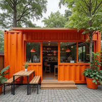 Conteneur extensible en acier certifié CE DOT, chariot mobile pour la restauration, design moderne, utilisation en supermarché, hôtel/villa, garantie 1 an