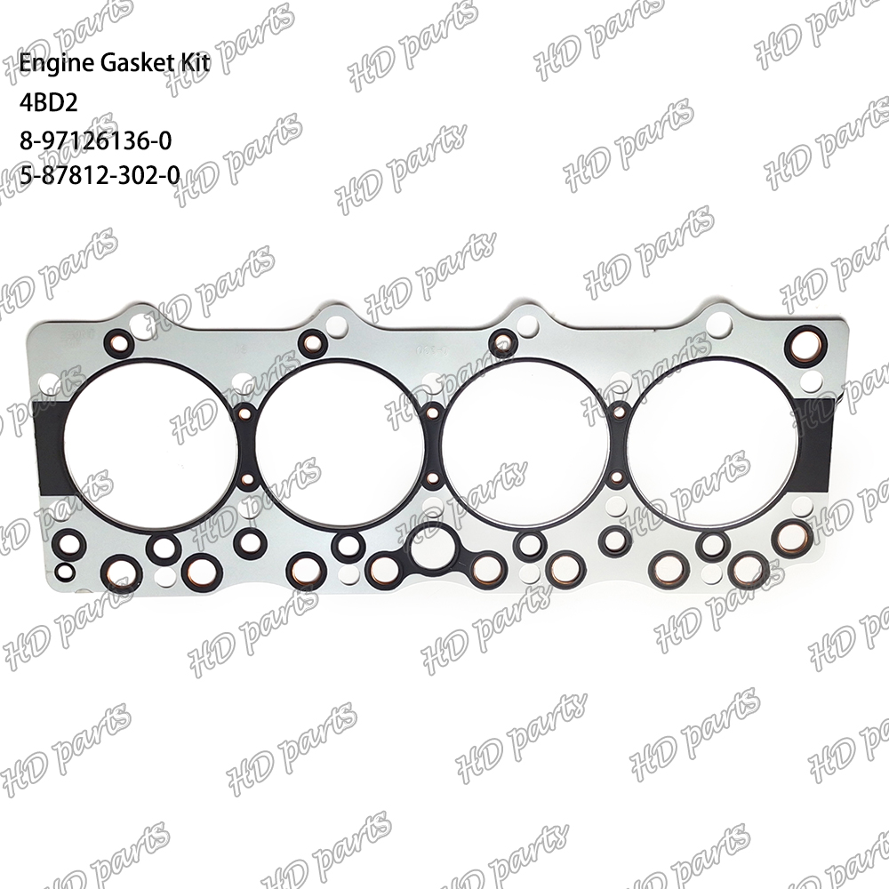 4BD2 Engine Gasket Kit 8-97126136-0 5-87812-302-0 Suitable