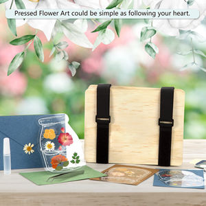 Max Microwave <strong>Flower</strong> Fruit Making <strong>Press</strong> <strong>Kit</strong>, Large Wooden <strong>Flower</strong> Pressing <strong>Kit</strong> Making Dried Plants Leaf Pressing <strong>Kit</strong> Preserva - Product Image 5