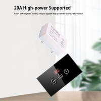Interrupteur intelligent WiFi pour chauffe-eau, norme américaine 20A, télécommande sans fil, minuterie vocale, application Google Home Alexa