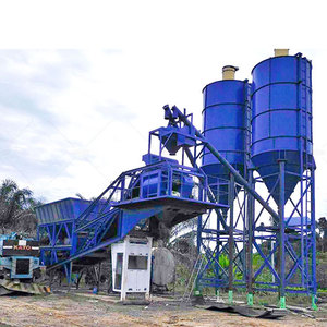 Foundation Free <b>Concrete</b> <b>Batching</b> <b>Plant</b> 50 M3/H Mobile Portable <b>Concrete</b> <b>Plants</b> - Product Image 3
