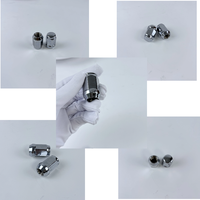 Niboke M14x1.5 HEX 21 Écrou de roue chromé pour Land Rover, Discovery, Range Rover 90942-01058 90942-02049