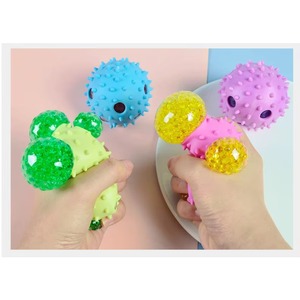 Squeeze Toys Spiky Water Bead Squeeze <b>Ball</b> TPR Stress Relief Fidget Toy Vent <b>Massage</b> Sensory Toy Kids Party Gift - Product Image 4