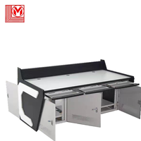 Console de Commande Multimédia Épaissie pour Atelier Moderne, Hôpital, École, Supermarché, Centre de Travail et Centre de Vidéo de Disjonctement