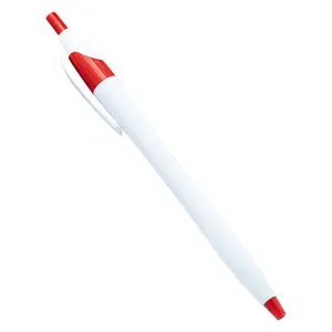 प्लास्टिक बॉलपॉइंट पेन कस्टम लोगो ब्रांडेड विज्ञापन प्रोमोशनल उपहार पेन
