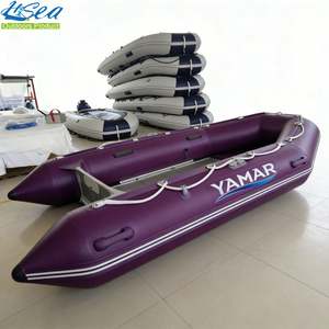Hisea Popular China OEM ODM Fabricante de Logotipos, Bote Inflable de 320 cm, <span class=keywords><strong>3</strong></span> <span class=keywords><strong>m</strong></span>, 11 pies para 4 Personas con Motor para Pesca - Product Image 5