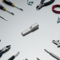 Connecteurs de câbles à tête étroite de type aiguille homologués UL, 1/0 2/0 AWG, cuivre CP, connecteurs robustes