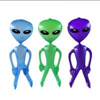 35 pouces gonflable Alien gonfler jouet en plastique gonflable suspendu Alien jouets pour les décorations de fête affichage