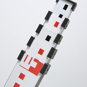 SC-5L 5 Mét 5 Phần Nhôm Khảo Sát San Lấp Mặt Bằng Nhân Viên Rod Invar Mã Vạch Nhân Viên - Product Image 5