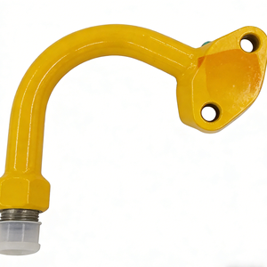 Conjunto de Tubería de Entrada y Salida del Filtro de Aceite del Motor para Bulldozer Shantui III TP1004933551 TP1004933570 - Product Image 2