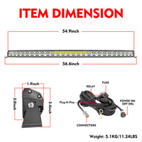 Venta al por mayor 54 "Off Road Led Light bar 468W para vehículo 4x4