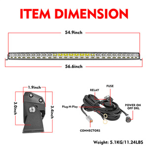 Commercio all'ingrosso 54 "Off Road Led luce <span class=keywords><strong>bar</strong></span> 468W per il veicolo 4x4 - Product Image 3