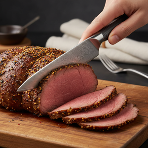 <span class=keywords><strong>Couteau</strong></span> de chef japonais de luxe en acier <span class=keywords><strong>Damas</strong></span>, 8 pouces, VG10, 67 <span class=keywords><strong>couches</strong></span>, acier inoxydable, manche en bois Pakka, <span class=keywords><strong>couteau</strong></span> de cuisine professionnel tranchant - Product Image 4