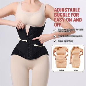 Ceinture Amincissante Posture Ajustée <span class=keywords><strong>Gaine</strong></span> de Sudation Serre-Taille Anti-Douleur <span class=keywords><strong>Ventre</strong></span> <span class=keywords><strong>Plat</strong></span> pour Femmes - Product Image 3
