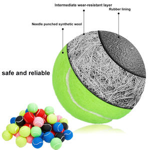 Sıcak Fırsat Eko Özel Logolu Köpek Tenis Topları Dayanıklı Kauçuk Çiğneme Topu Evcil Hayvanlar İçin Promosyon Hediyesi Oyuncaklar - Product Image 5