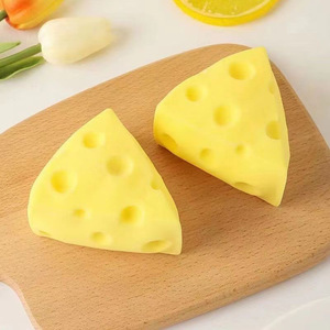 Rompecabezas para niños dibujos animados lindo queso juguetes blandos suave descompresión catártica juguetes para apretar rebote lento Squishes juguete regalo de promoción - Product Image 4