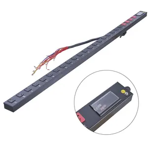 Support Customized Sockets Pdu Heavy Duty Power Strip 32A Self Grounding Production Line PDU