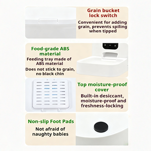 OEM ODM otomatik Pet mama besleyici en çok satan akıllı köpek kedi maması Pet besleyici planlanan besleme uzakta iken akıllı evcil hayvan besleyici - Product Image 3
