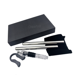 Set Regalo Multifunzione di Cubetti di Ghiaccio in Metallo, Bastoncini Refrigeranti per <span class=keywords><strong>Vino</strong></span> in Acciaio Inox e Cubetti di Ghiaccio per Whisky con <span class=keywords><strong>Bicchiere</strong></span> Refrigerante - Product Image 2
