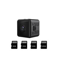 Mini Cámara de Vigilancia Inalámbrica HD en Forma de Cubo, Dispositivo de Seguridad Inteligente con WiFi, Monitoreo Remoto del Hogar, Visión Nocturna