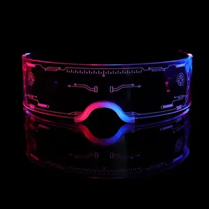 Ma 2024 New Light Up Glasses Party Supplies Luminous Light Up Toys Led Flashing For Kids Adults Halloween Partyled Glasses Party