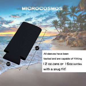 Fundas de vinilo delgadas para latas de 12 oz, lisas, plegables, para refrescos, personalizables por sublimación para bodas - Product Image 2