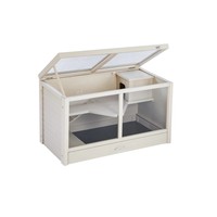 Hochwertiger Luxus-Käfig für Meerschweinchen und Kaninchen mit Anpassbarem Logo, Holz-Hamsterkäfig im Box-Design