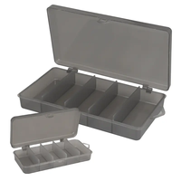 Ensemble d'accessoires de pêche en lac Palmer 51 pièces en PVC, leurres souples en plastique à queue en T, vers artificiels, hameçons à tête plombée barbelée, kit de matériel de pêche en boîte