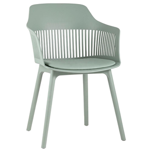 Silla moderna italiana Silla de plástico con reposabrazos <span class=keywords><strong>Sillas</strong></span> de comedor de café <span class=keywords><strong>para</strong></span> restaurantes y cafeterías - Product Image 1