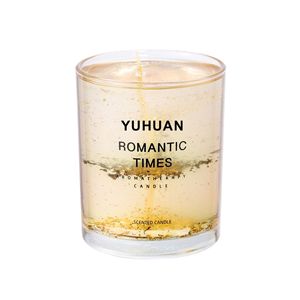Yuhuan Romantic Times Scented <b>Candle</b> Colorful Jelly Cylinder Valentine'S Day Gift - Product Image 5