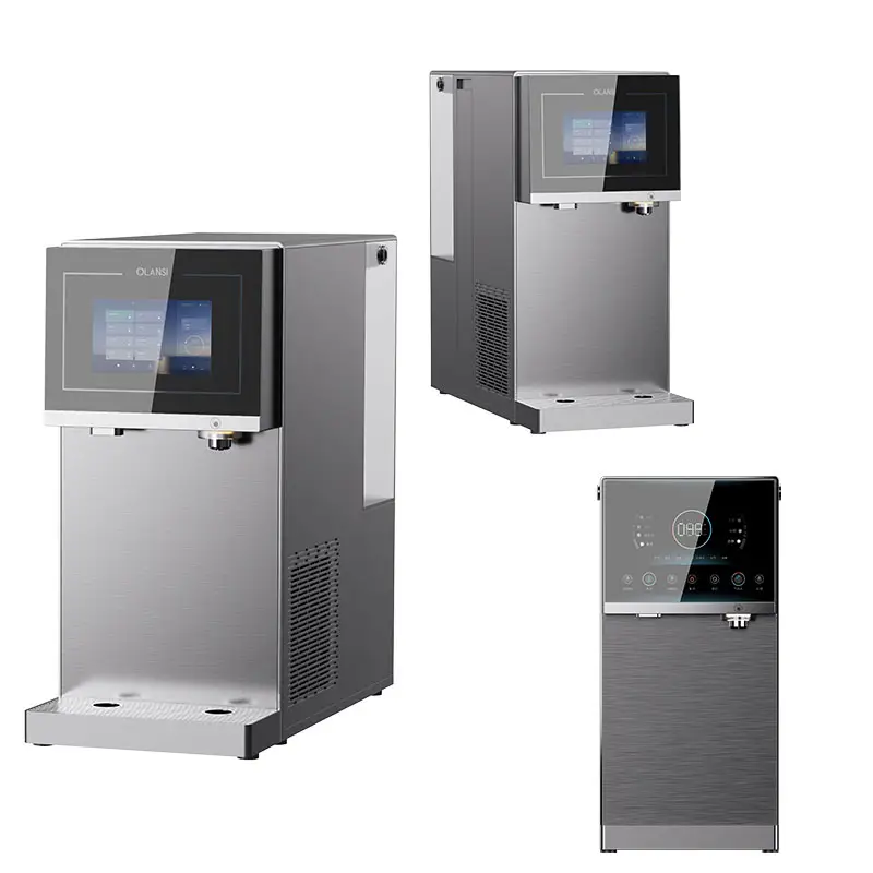 Factory Wholesale smart sparkling water machine hydrogen ionizer water purifier with 6 degree Ice water