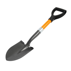 <span class=keywords><strong>Pala</strong></span> de transferencia de micropala de punta redonda, herramienta de jardín, mango de fibra de vidrio, tubería de acero PP "D" y agarre TPR - Product Image 1