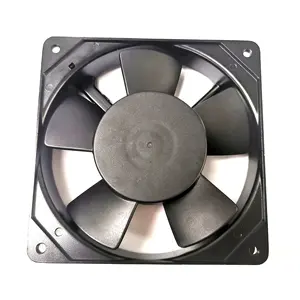 60Hz 1225 AC aksiyel Fan 5 bıçak 220V 120X120X25MM