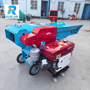 Trituratore di Foraggio 8000kg/h con Catena, Macchina Automatica per Tagliare l'Erba per Alimentazione del Bestiame in Fattoria - Product Image 1