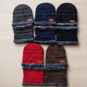 Gorro <span class=keywords><strong>de</strong></span> Punto <span class=keywords><strong>de</strong></span> Invierno a la Moda, Unisex, con Orejeras, Gorro <span class=keywords><strong>de</strong></span> Esquí con Forro <span class=keywords><strong>de</strong></span> Piel Sintética, Calentador <span class=keywords><strong>de</strong></span> Cuello, Venta al por Mayor, Logotipo Personalizado - Product Image 3