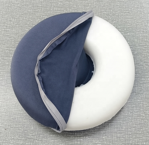 Coussin de Voyage Compact en Mousse à Mémoire de Forme pour Sieste au Bureau, Protection Auriculaire Circulaire pour Dormeurs Latéraux, Idéal pour Piercings - Product Image 6