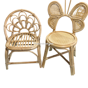 Silla Infantil de Mimbre Hecha a Mano con Diseño Personalizado para Eventos y Fiestas, Silla Infantil de Mimbre Natural, Muebles Infantiles Ecológicos y Duraderos - Product Image 6