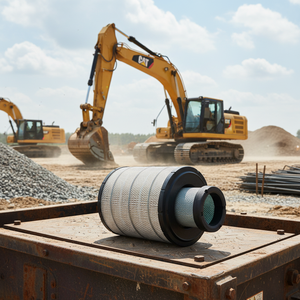 ชุดกรองอากาศสำหรับรถขุด CATERPILLAR รุ่น EL240 CAT320 DGC - Product Image 3