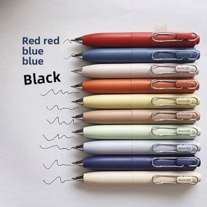 Mini Chubby Quick-Drying Neutral Plastic Pocket Pen with Thick Ink 0.5mm Tip Stylish Click-Action for Students and Office Use - Product Image 2