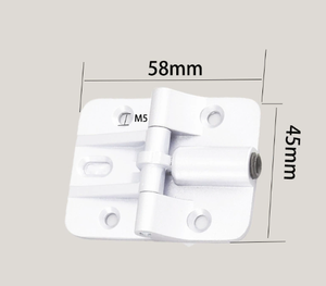 Charnière à clapet en alliage de zinc à 90 degrés, design industriel, porte pliante plate, charnière de <span class=keywords><strong>table</strong></span> réglable supérieure et inférieure, charnière de limite de <span class=keywords><strong>table</strong></span> 2,5 mm - Product Image 5