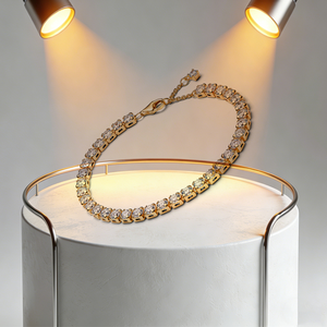 Nouveau Bracelet Coulissant Tennis en Argent 925 avec Cœur Scintillant et Rose Éternelle, Bijou Charm DIY Tendance, Cadeau Exquis 2026 - Product Image 4