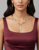 Vente en gros de bijoux de luxe Collier serpent réfrigéré unique Vente en gros Collier serpent en or 14 ct/18 ct