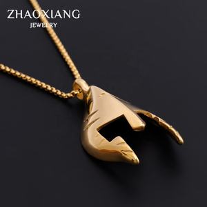 Colgantes para Casco, Collares para Hombre y Mujer, Chapados en Oro/Rosado/Negro, Joyería de Acero Inoxidable, Estilo Vikingo, Acier Inoxydable, Bijoux - Product Image 6