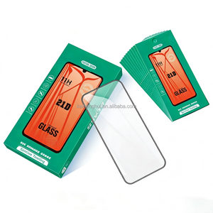 Pellicola Protettiva in <span class=keywords><strong>Vetro</strong></span> Temperato 21D 19H Full Glue per vivo Y78 Y78M Y78T Z1X Z5, Protezione Schermo Completa Senza Bolle HD Trasparente - Product Image 1