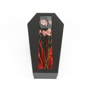 Caja de Regalo para Joyería en Forma de Ataúd Crown Win con Forro de Esponja, Cajas de Papel Rígido Ecológicas - Product Image 4