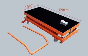 פלטפורמת עבודה ניידת חשמלית-הידראולית מסוג ענן, גובה הרמה 1.4 מטר, לתחזוקת ציוד תעשייתי - Product Image 4