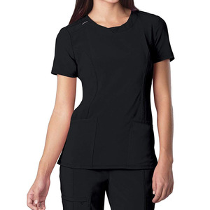 La belleza de la moda diseño Slim Fit uniforme del Hospital Médico matorrales elegante Bata - Product Image 5
