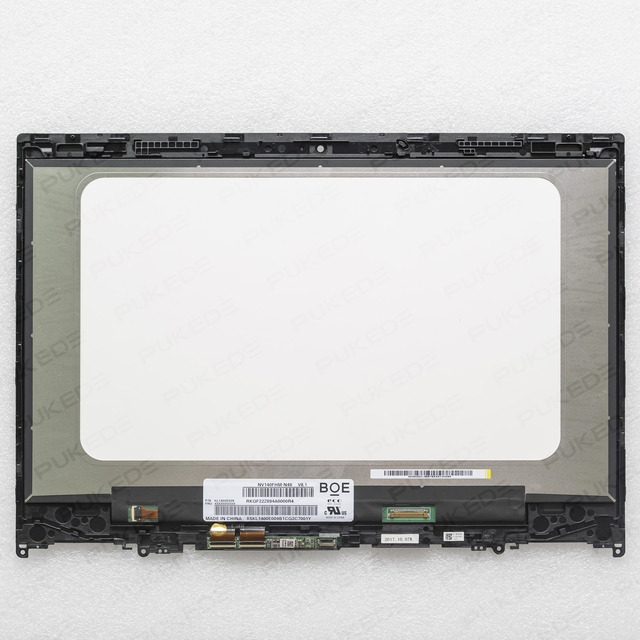 14.0" LCD Touch Screen Digitizer Assembly for Lenovo Yoga 520-14 520-14IKB Flex 5-1470 80X8 80YM 80XA 81C8